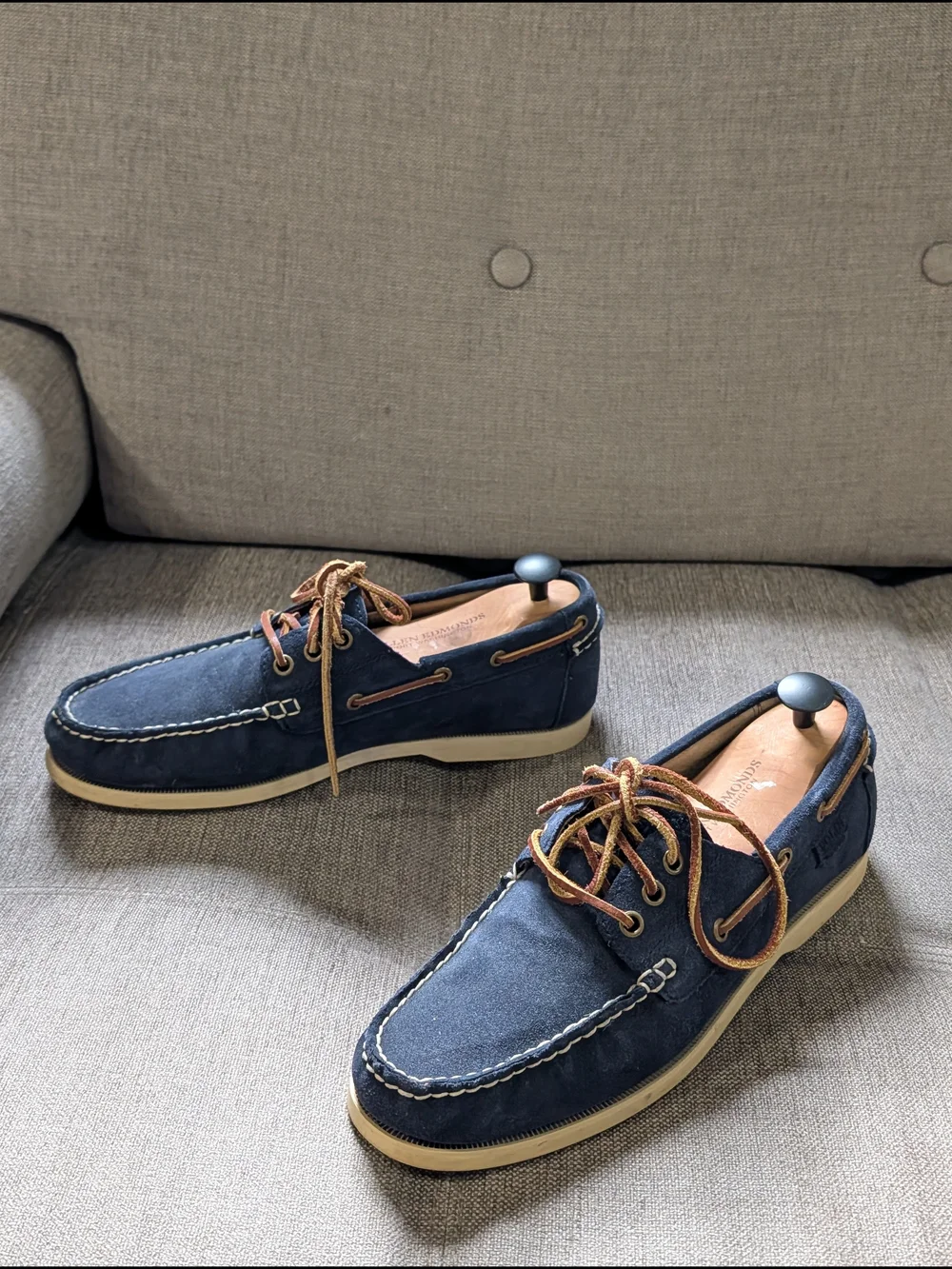 Polo by Ralph Lauren Men’s Navy Suede Casual Shoe
